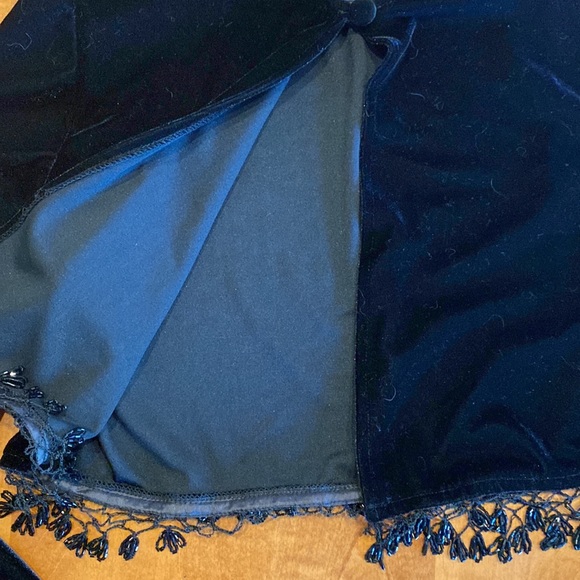 After Dark Velour Evening Jacket w shoulder pads - Picture 5 of 5